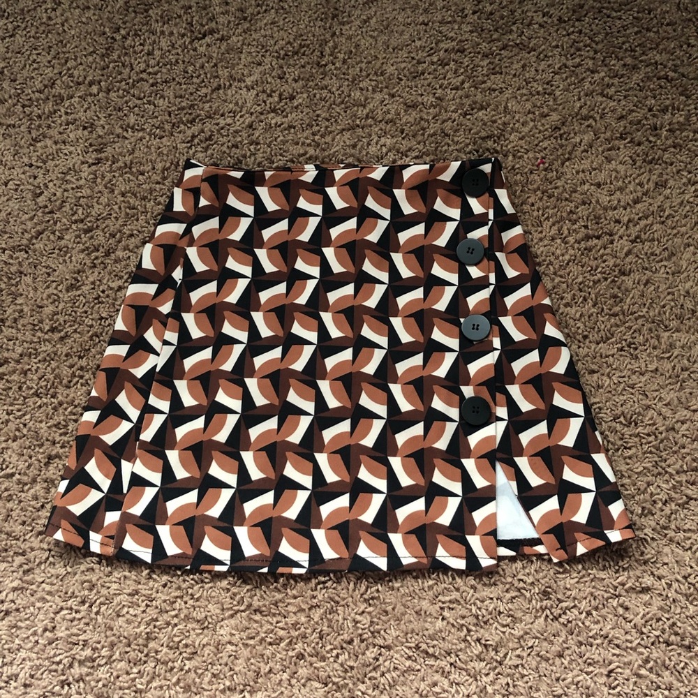 Retro Style Mini Skirt